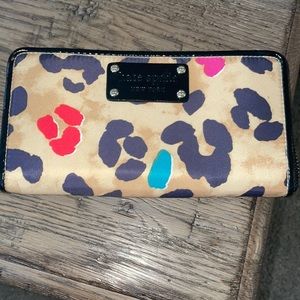 Kate spade zip around wallet